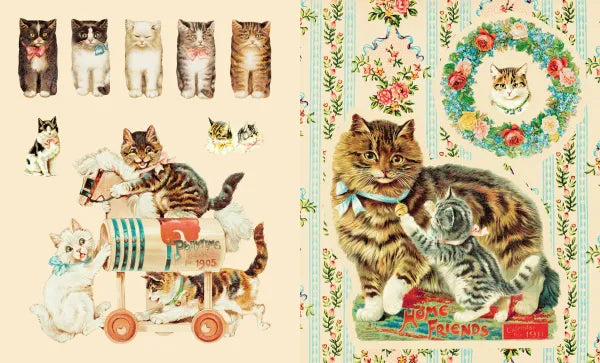 Cynthia Hart - Victoriana Cats -The Sticker Book