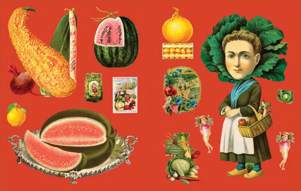 Cynthia Hart - Victoriana Garden Delights - The Sticker Book