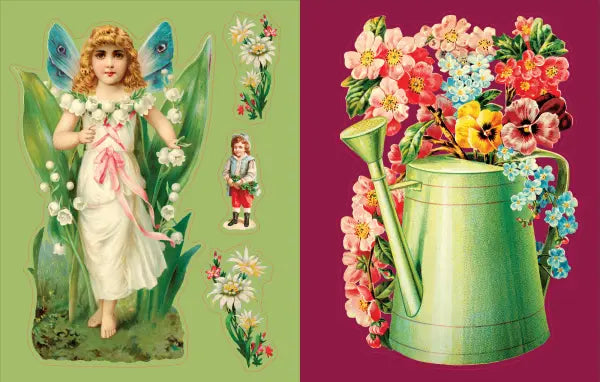 Cynthia Hart - Victoriana Garden Delights - The Sticker Book