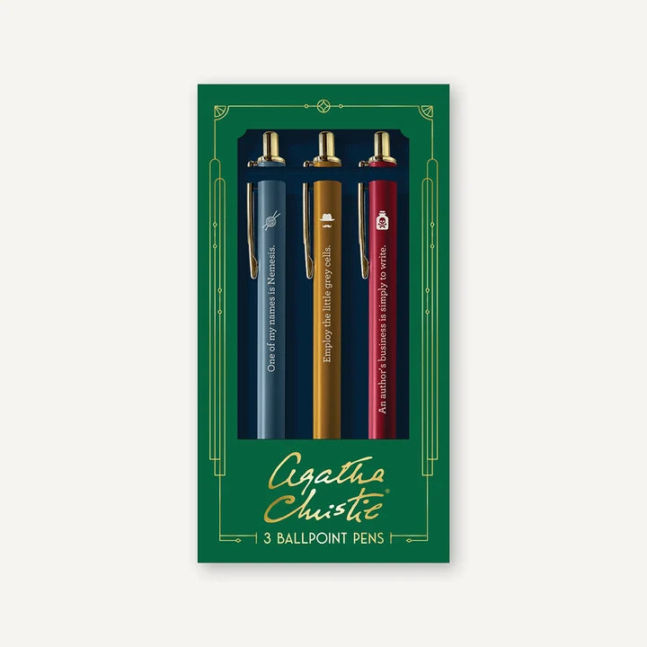 Chronicle Books - Agatha Christie Pen Set