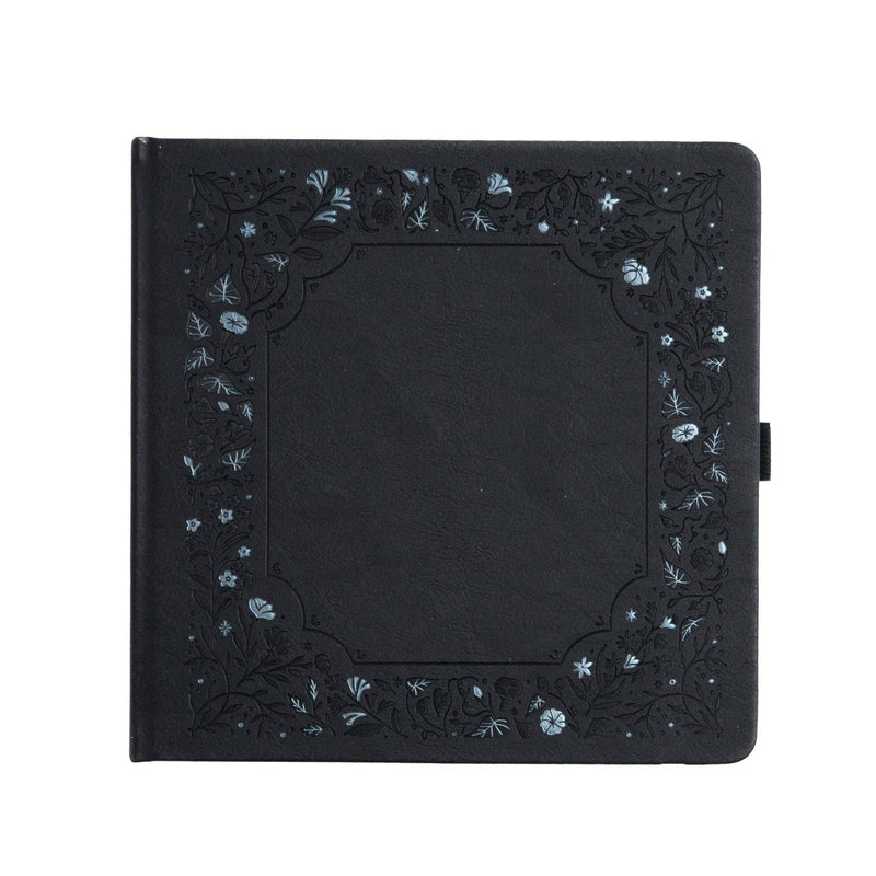 Archer and Olive - 8x8 Dot Grid - Midnight Floral