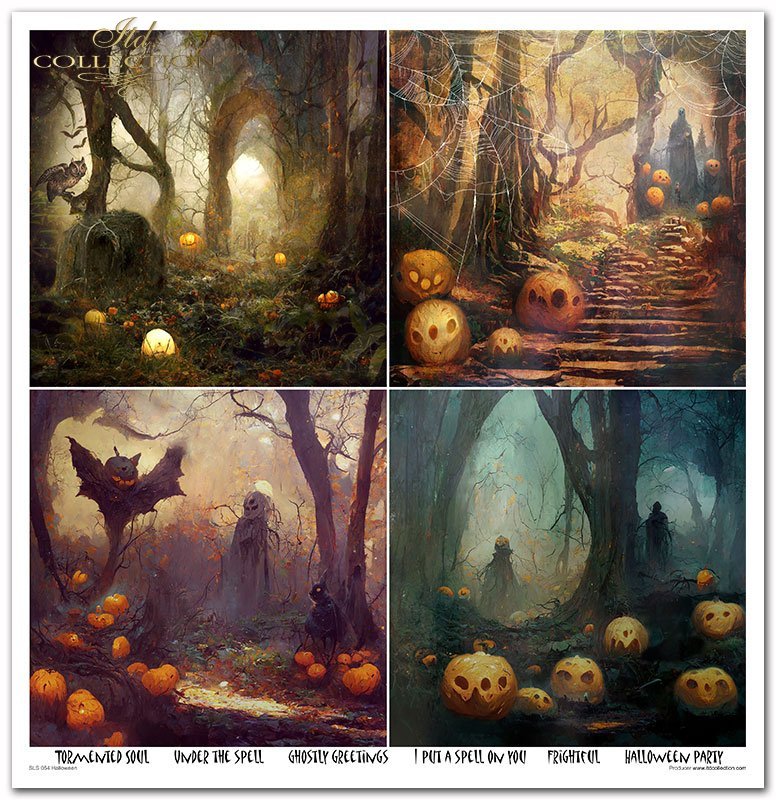 ITD Collection - Halloween Scrapbooking Papers