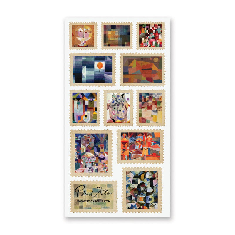 STICKII - Abstract Art Stamps Sticker Sheet