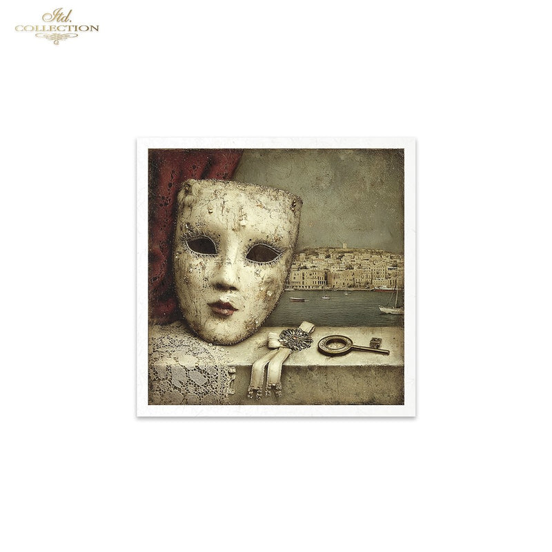 ITD Collection - Rice Paper Set Mini - Carnival Masquerade