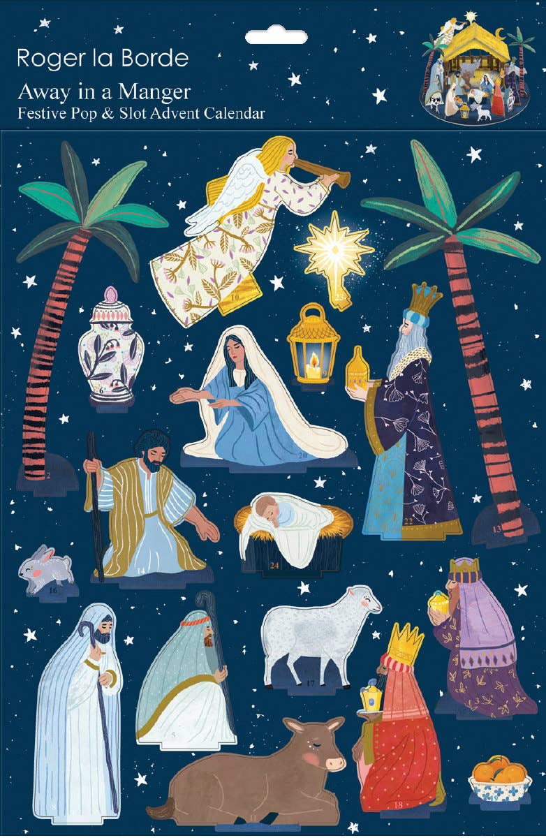 Roger La Borde - Nativity Pop & Slot Advent Large