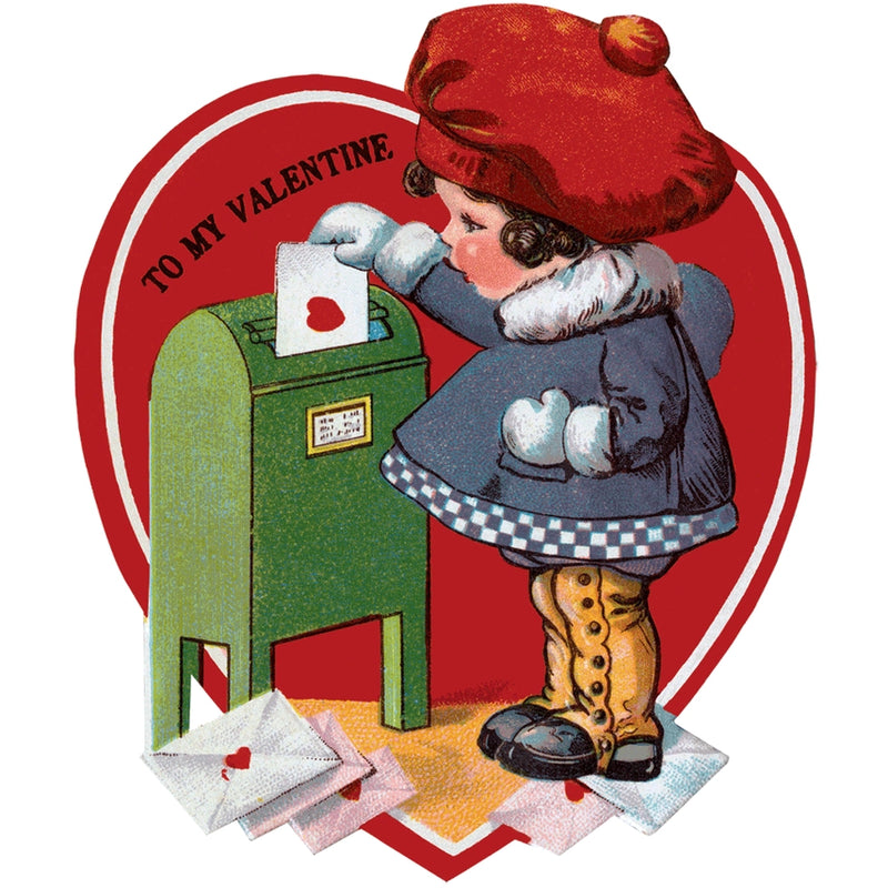 Laughing Elephant - Retro Valentines - Valentines Packet