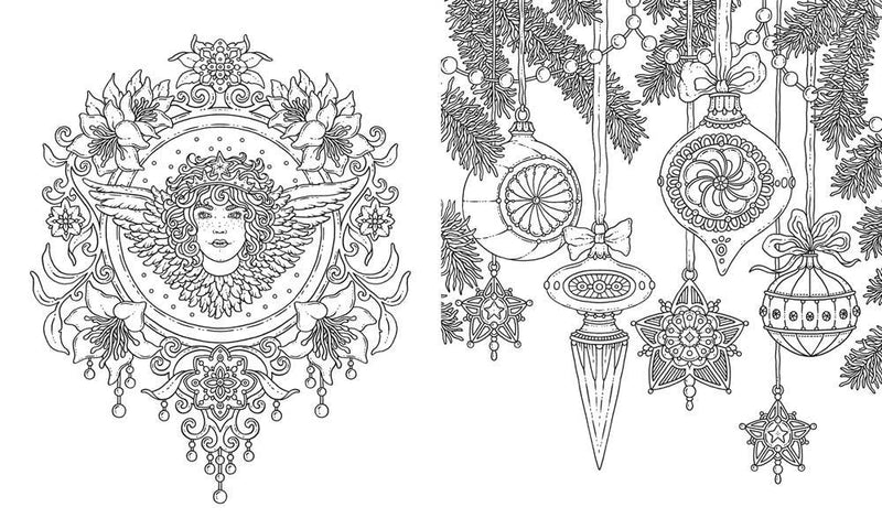 Hanna Karlzon - Merry Christmas Coloring Book