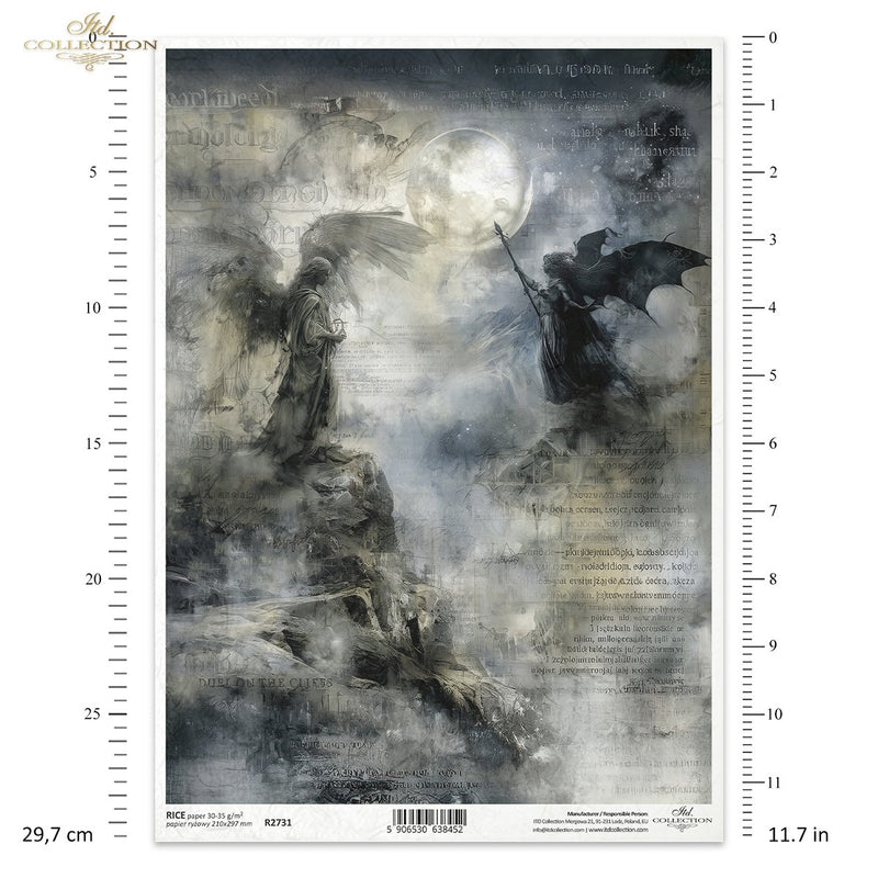 ITD Collection - Light & Shadow - Rice Paper - R2731