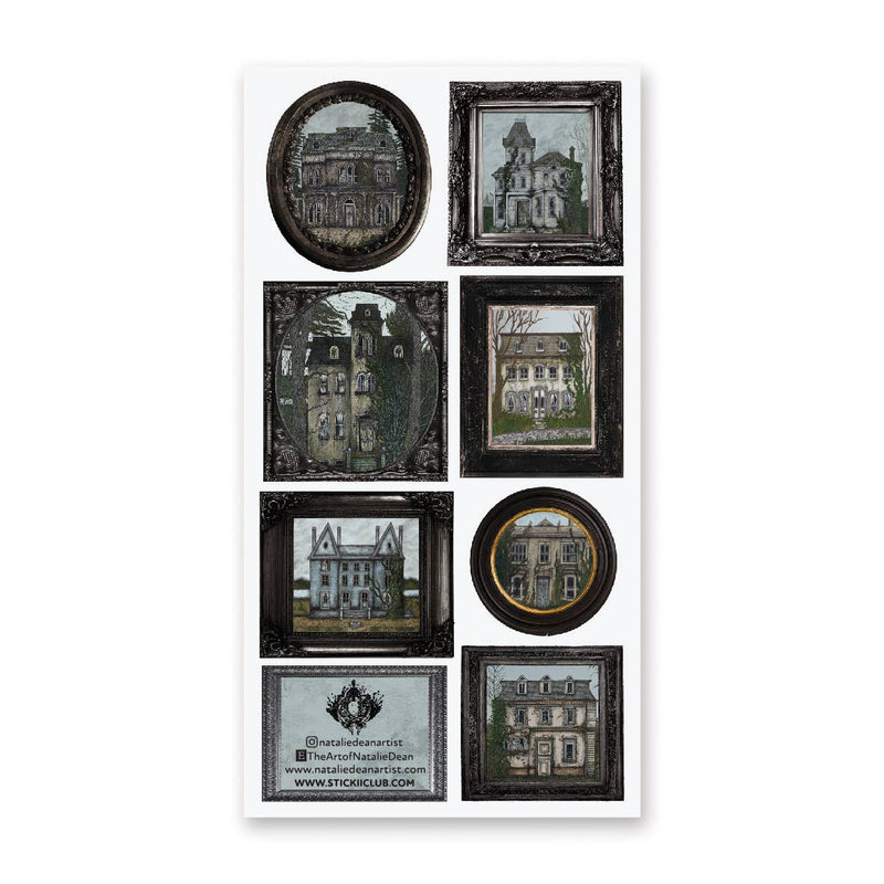 STICKII - Haunted Houses Sticker Sheet
