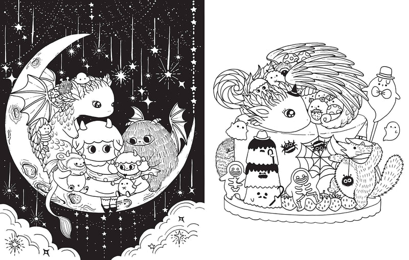 Lulu Mayo - A Million Little Monsters Coloring Book