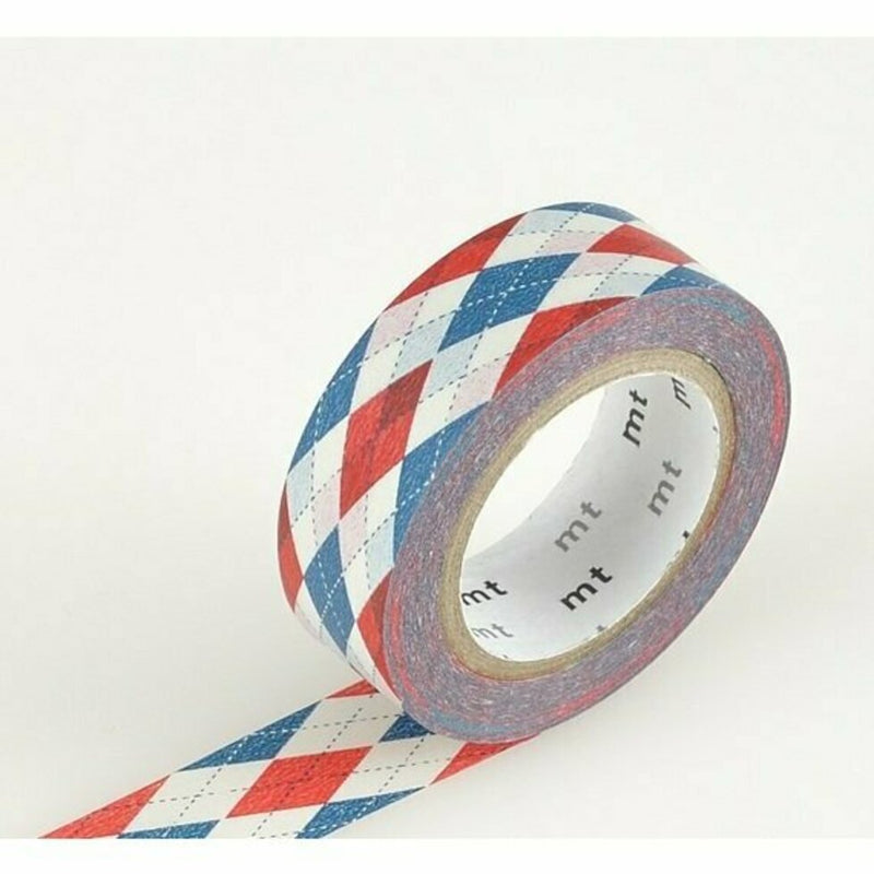 mt Tape - Argyle Red