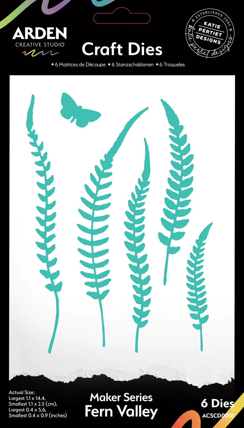 Arden Creative Studio - Maker Series Fern Valley Craft Die Set