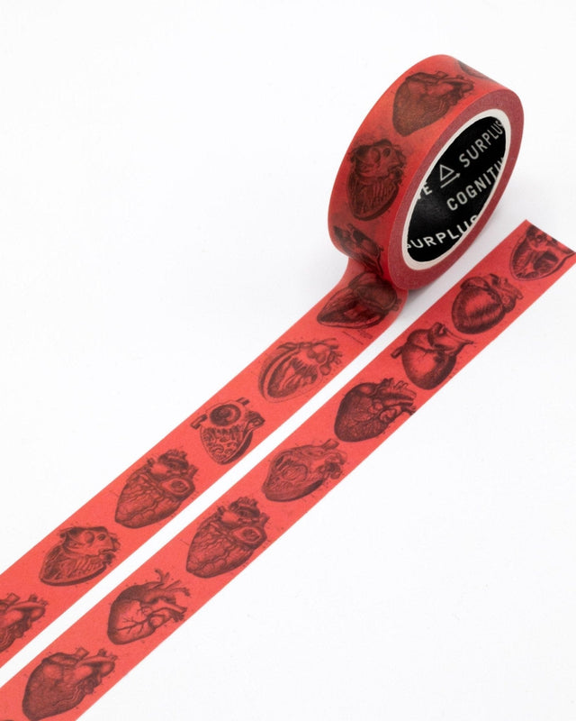 Cognitive Surplus - Anatomical Heart Washi Tape