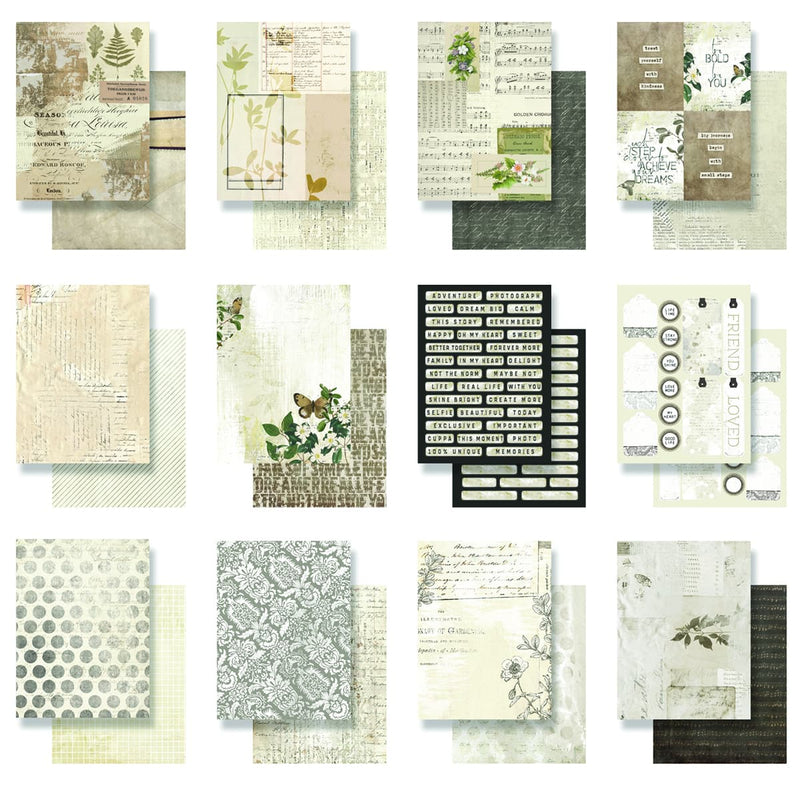 Arden Creative Studio - Vintage Makers Essentials 6in x 8in Paper Pad