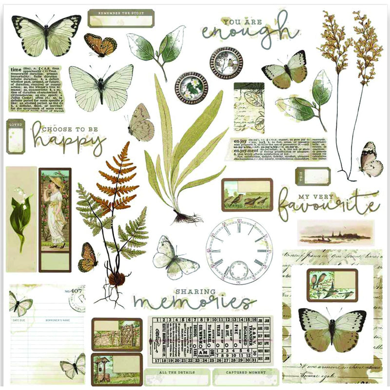 Arden Creative Studio - Vintage Makers Vellum Ephemera Pack