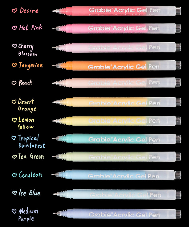 Grabie - Bold & Bright Coloring Kit - Tropics Colors