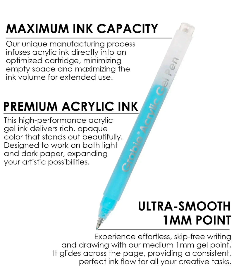 Grabie - Bold & Bright Coloring Kit - Essential Colors