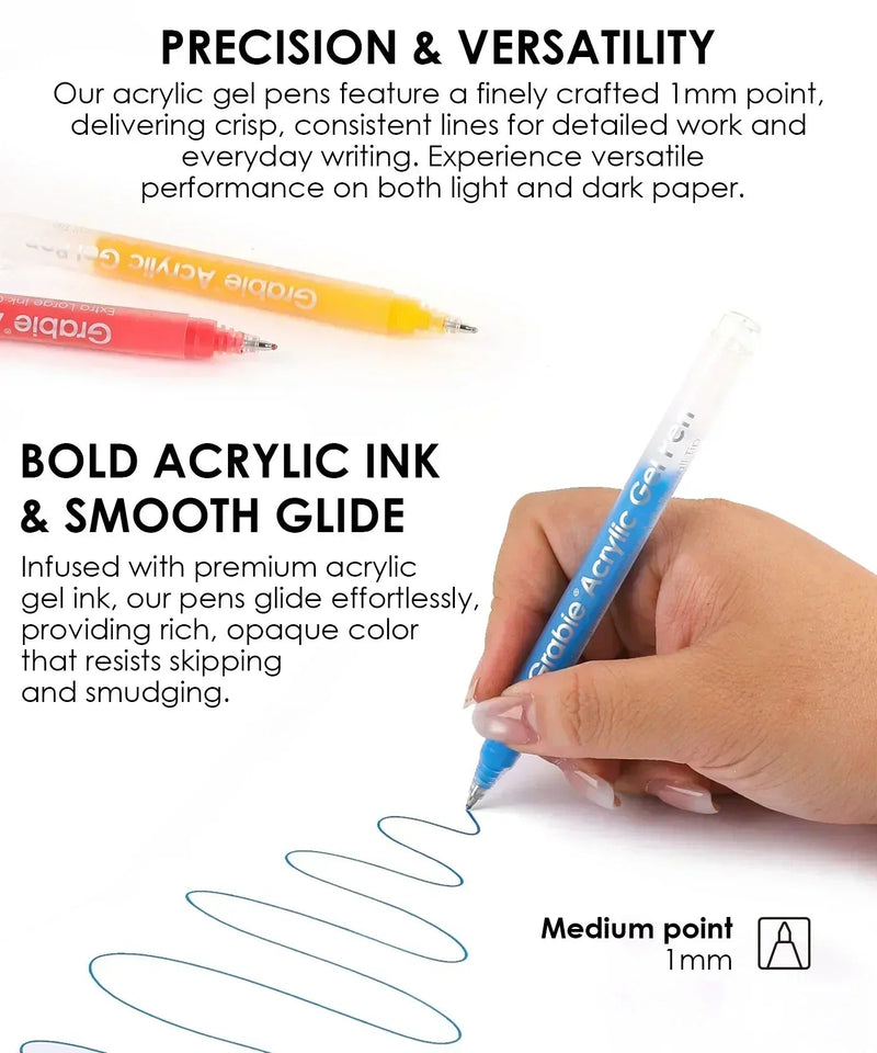Grabie - Bold & Bright Coloring Kit - Essential Colors
