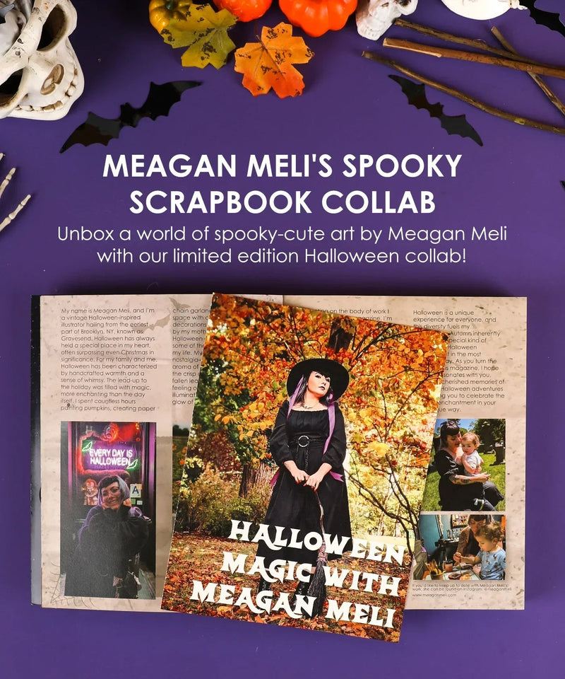 Grabie - Halloween Party Night Collage Activity Book