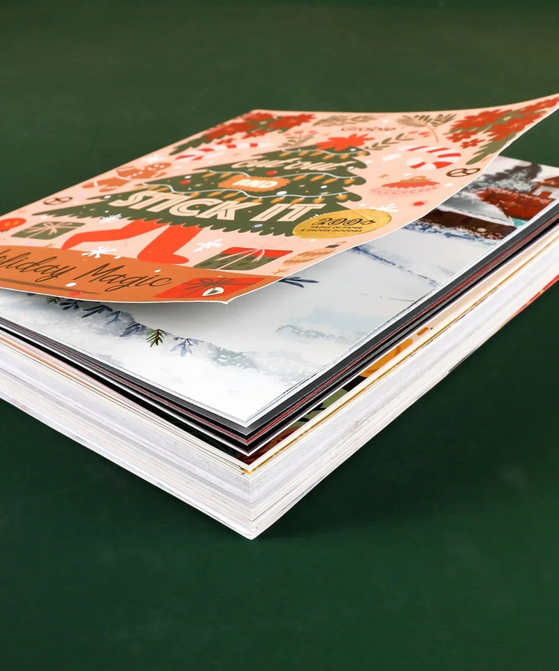 Grabie - Holiday Magic Collage Activity Book