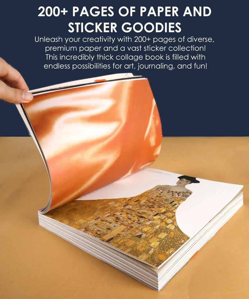 Grabie - Threads of Time Collage Activity Book