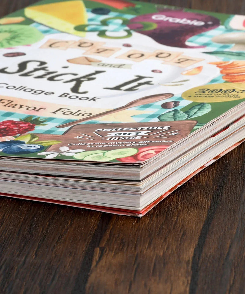 Grabie - The Flavor Folio Collage Activity Book