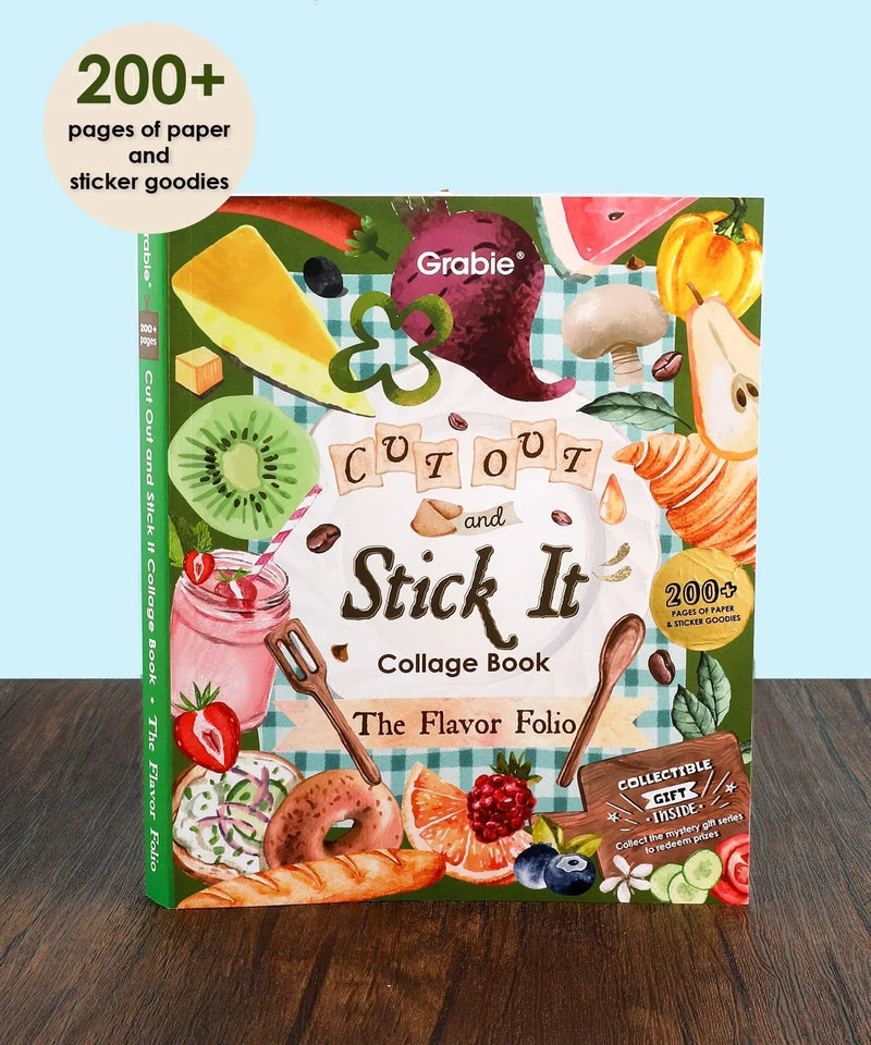 Grabie - The Flavor Folio Collage Activity Book