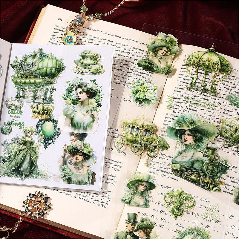 Baroque Garden Sticker Book