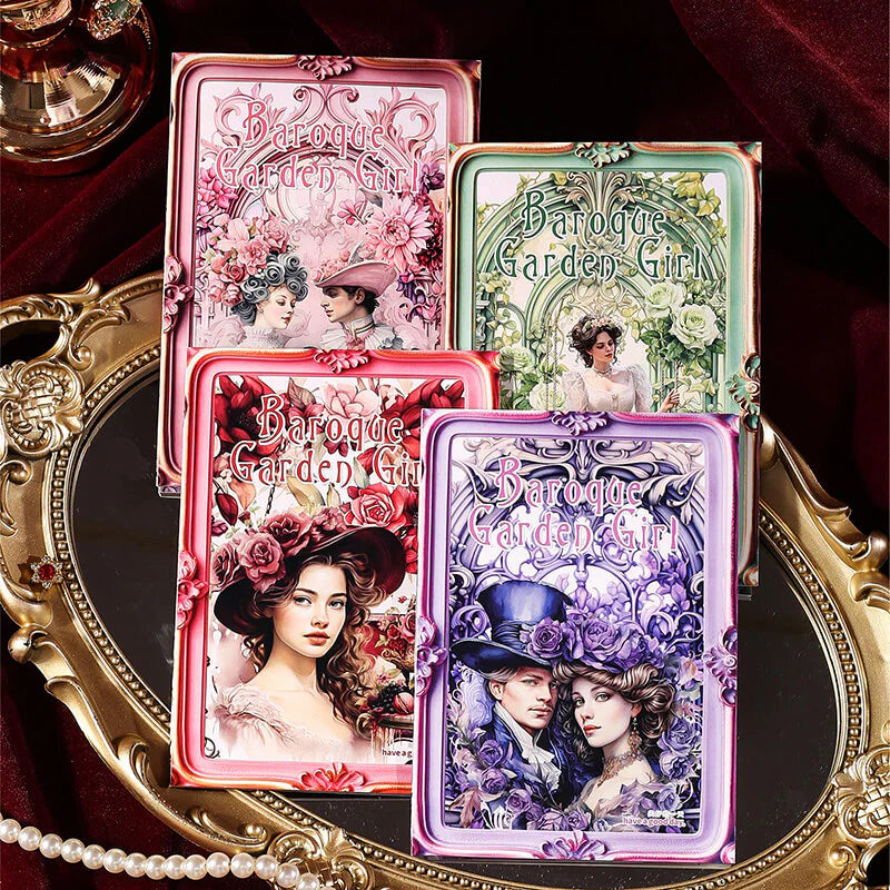 Baroque Garden Sticker Book
