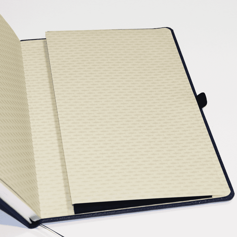 Dingbats* A4+ Hardcover Wildlife Collection - Whale, Plain - Root & Company