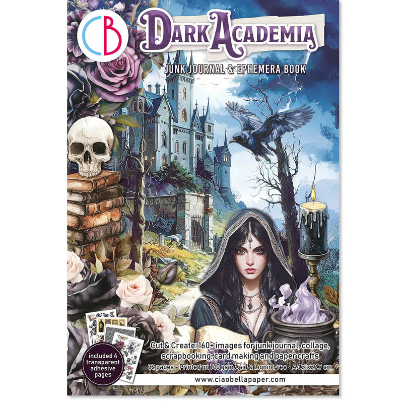Ciao Bella - Dark Academia - A4 Junk Journal & Ephemera Book