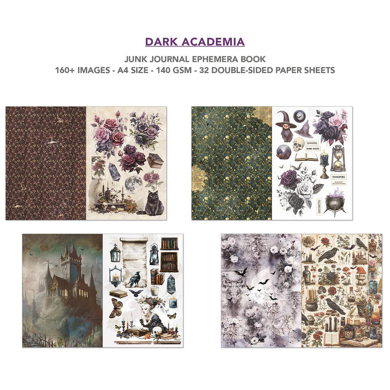 Ciao Bella - Dark Academia - A4 Junk Journal & Ephemera Book