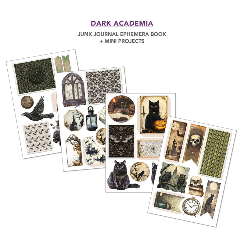 Ciao Bella - Dark Academia - A4 Junk Journal & Ephemera Book