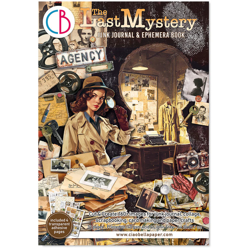 Ciao Bella - The Last Mystery - A4 Junk Journal & Ephemera Book