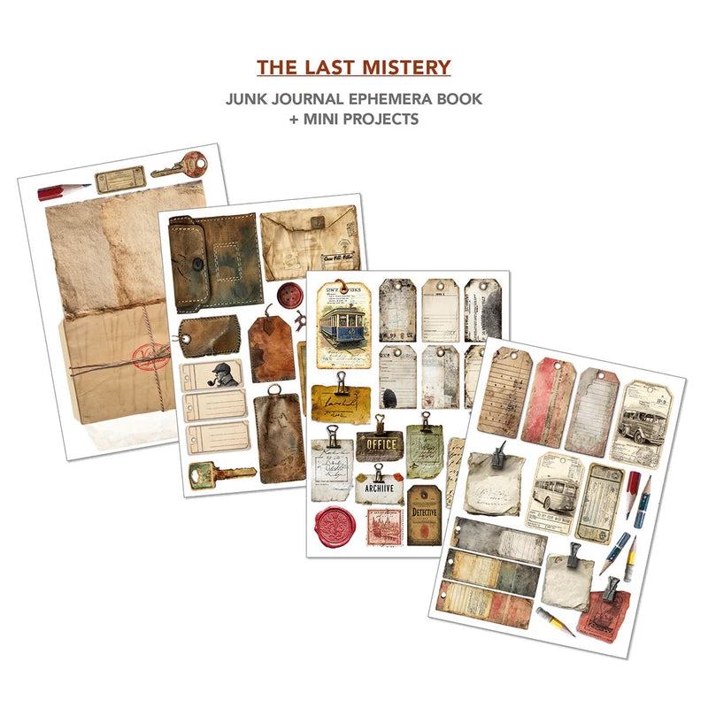 Ciao Bella - The Last Mystery - A4 Junk Journal & Ephemera Book