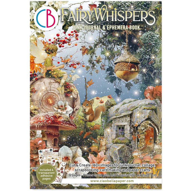 Ciao Bella - Fairy Whispers - A4 Junk Journal & Ephemera Book