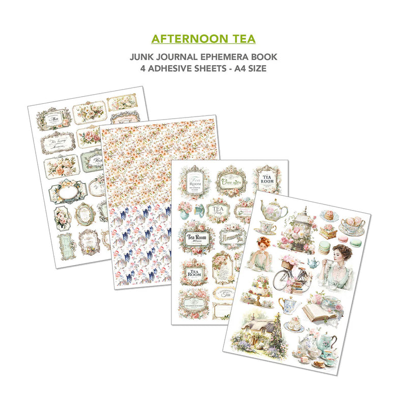 Ciao Bella - Afternoon Tea - A4 Junk Journal & Ephemera Book