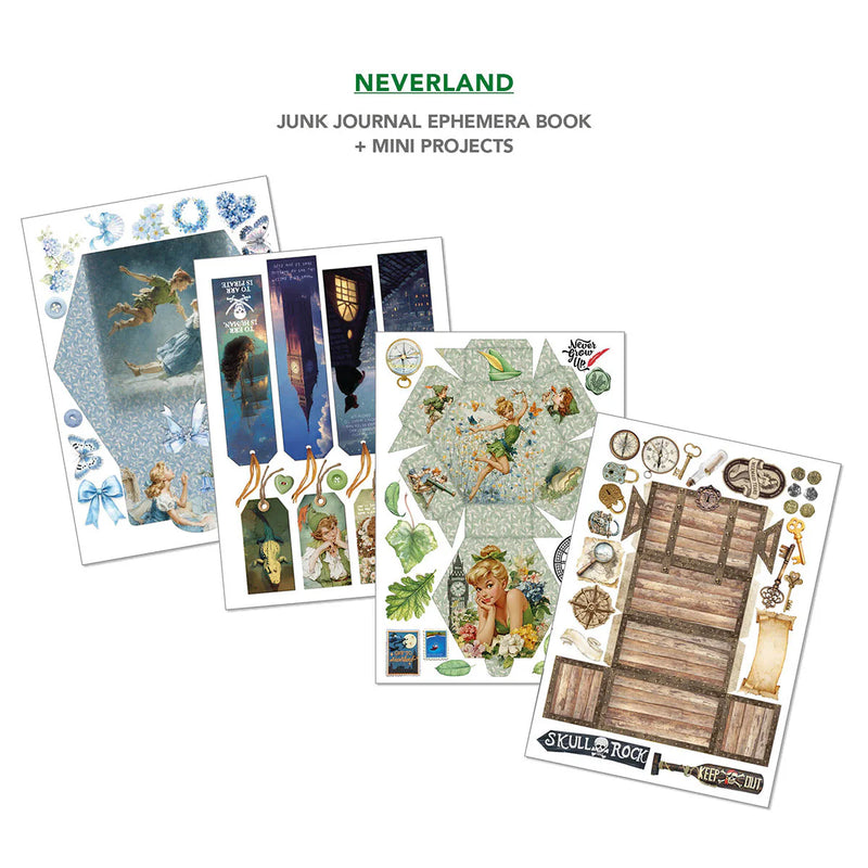 Ciao Bella - Neverland - A4 Junk Journal & Ephemera Book