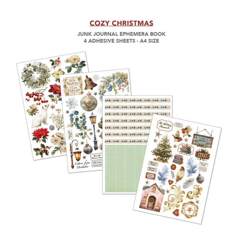 Ciao Bella - Cozy Christmas - A4 Junk Journal & Ephemera Book