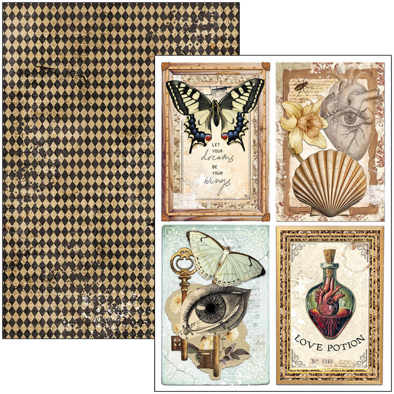 Ciao Bella - Cabinet Of Curiosities - Creative Pad A4