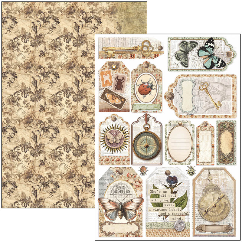Ciao Bella - Cabinet Of Curiosities - Creative Pad A4