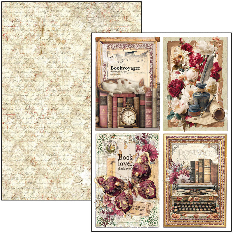 Ciao Bella - Book Lovers - Creative Pad A4