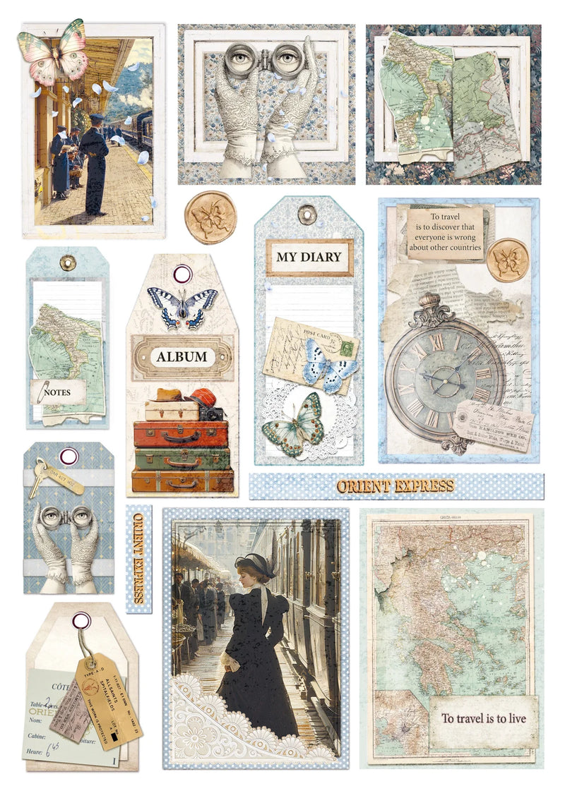 Ciao Bella - Eastern Journey - Creative Pad A4