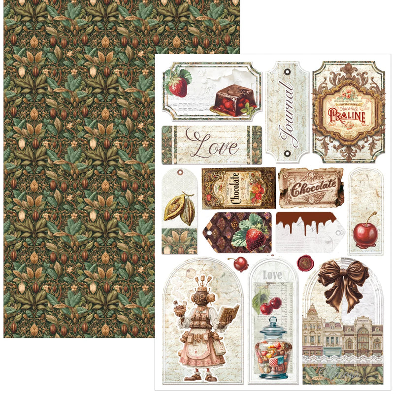Ciao Bella - Chocolate Wanderlust - Creative Pad A4