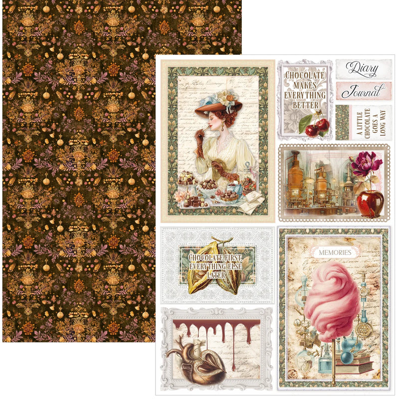 Ciao Bella - Chocolate Wanderlust - Creative Pad A4