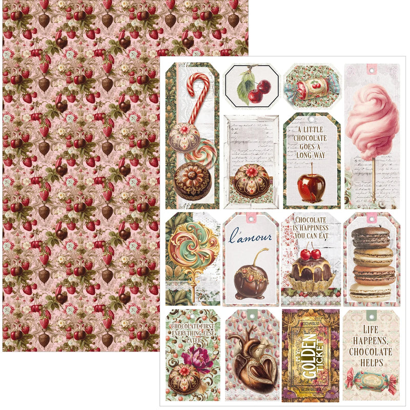 Ciao Bella - Chocolate Wanderlust - Creative Pad A4