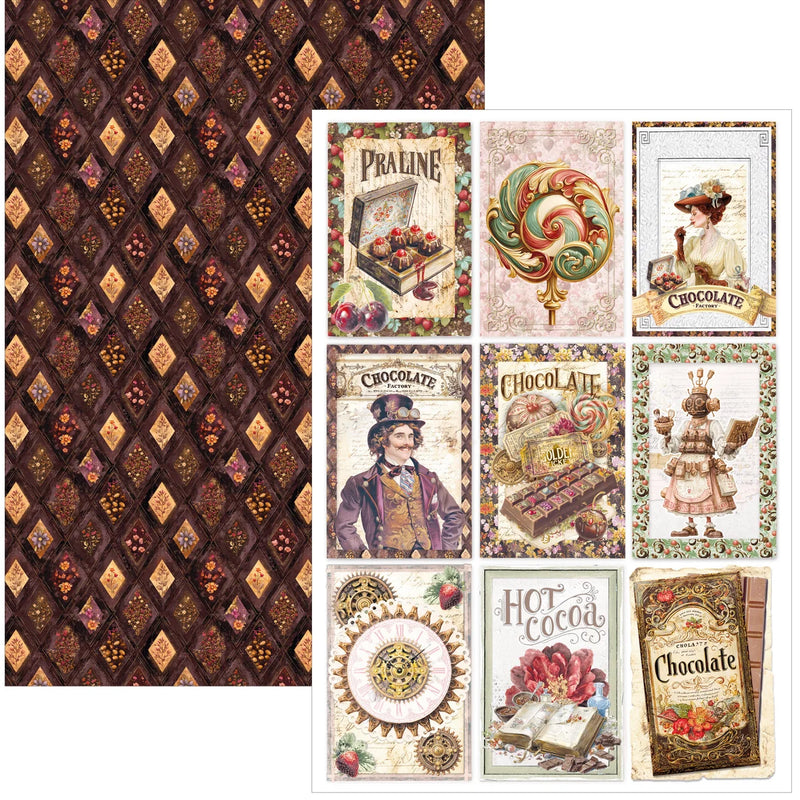 Ciao Bella - Chocolate Wanderlust - Creative Pad A4
