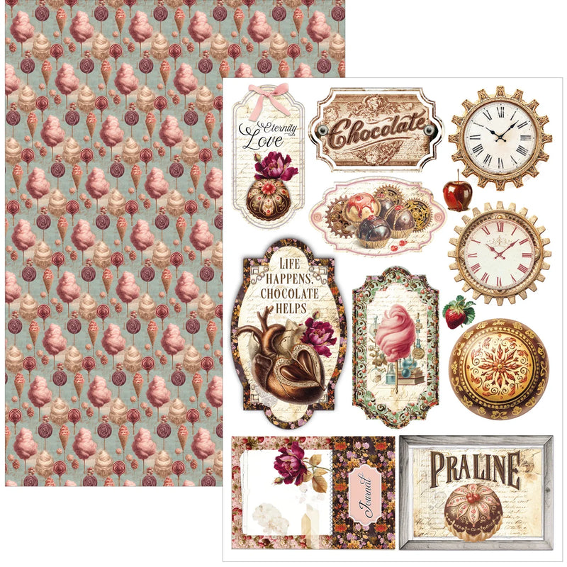 Ciao Bella - Chocolate Wanderlust - Creative Pad A4