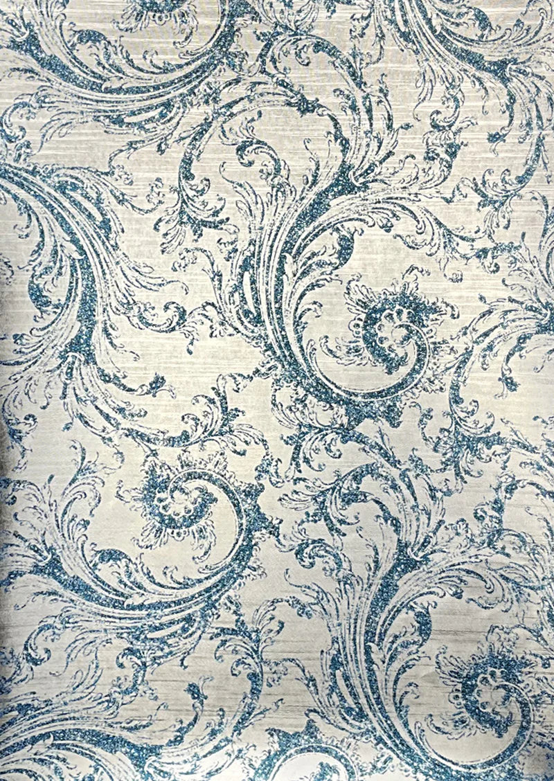 Ciao Bella - Deluxe Elegance of Blue Paper Silver A4 5/Pkg