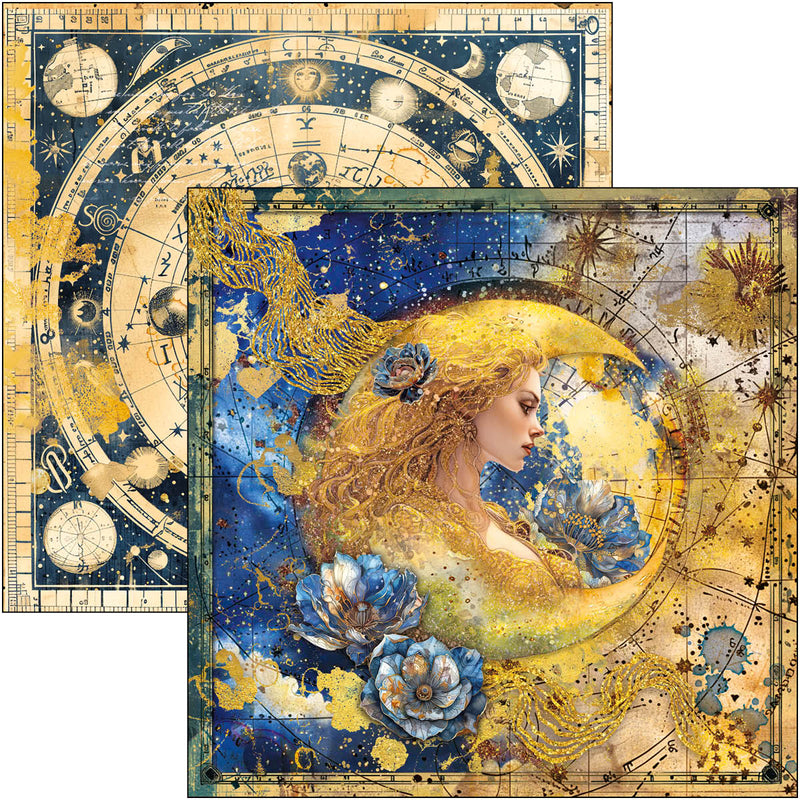Ciao Bella - Celestial - Paper Pad 8"x8"
